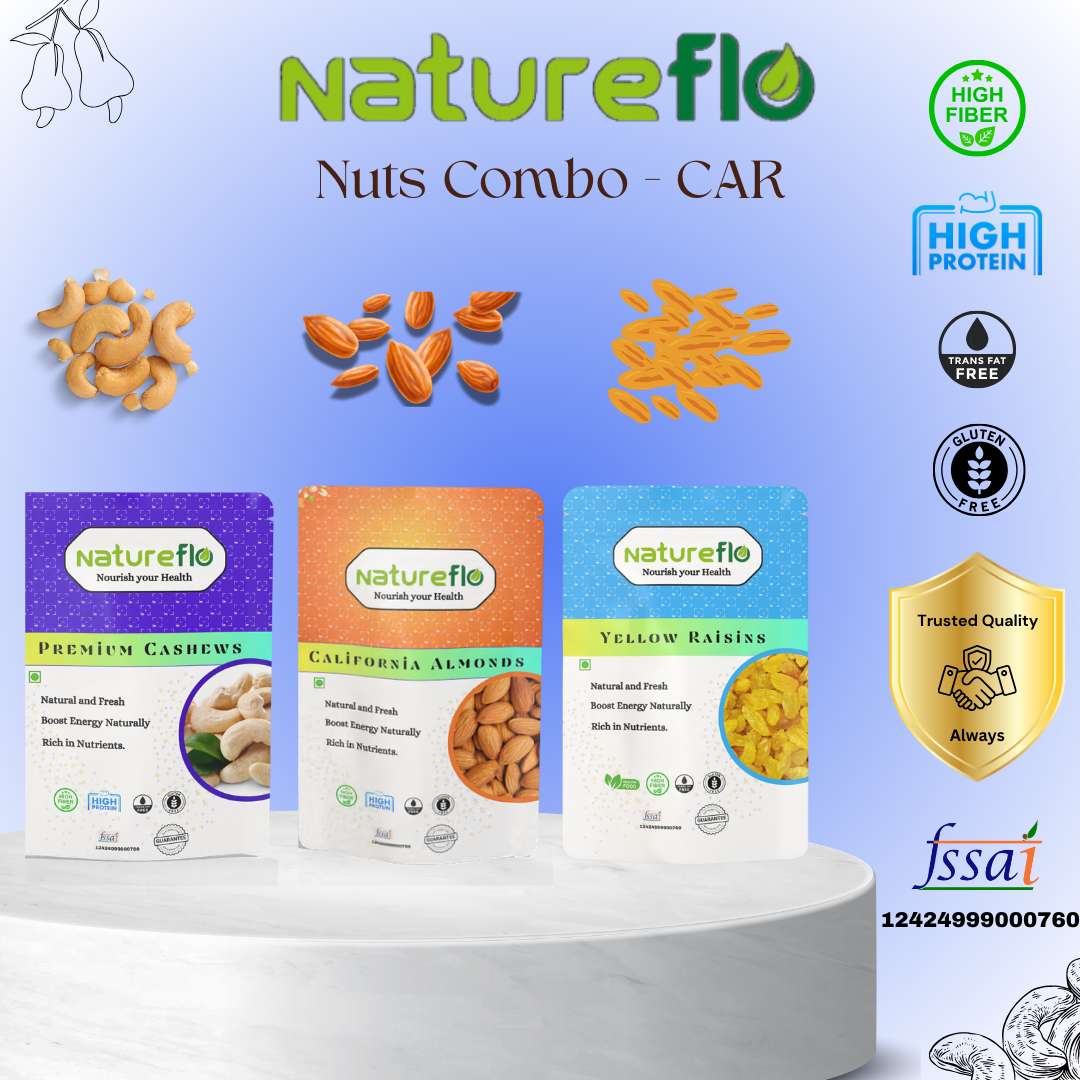 Natureflo Nuts Combo 3 in 1