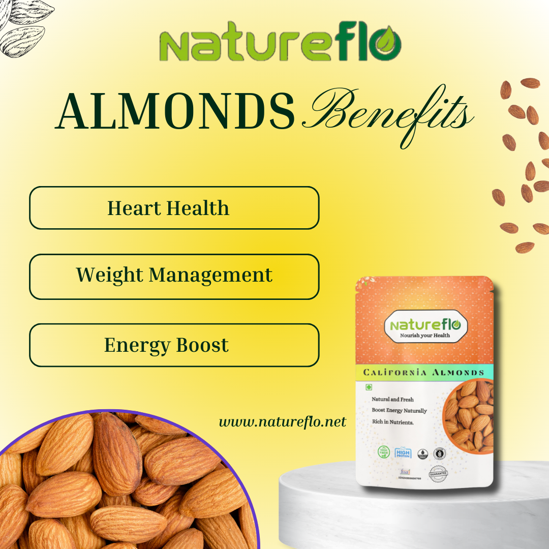 Natureflo Nuts Combo – 600g (150g each of Cashews, Almonds, Walnuts, Pistachios)